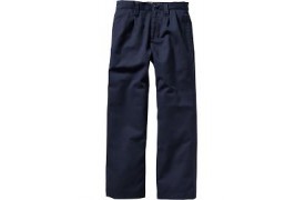 Boys' Chino Trousers with Fly Zip